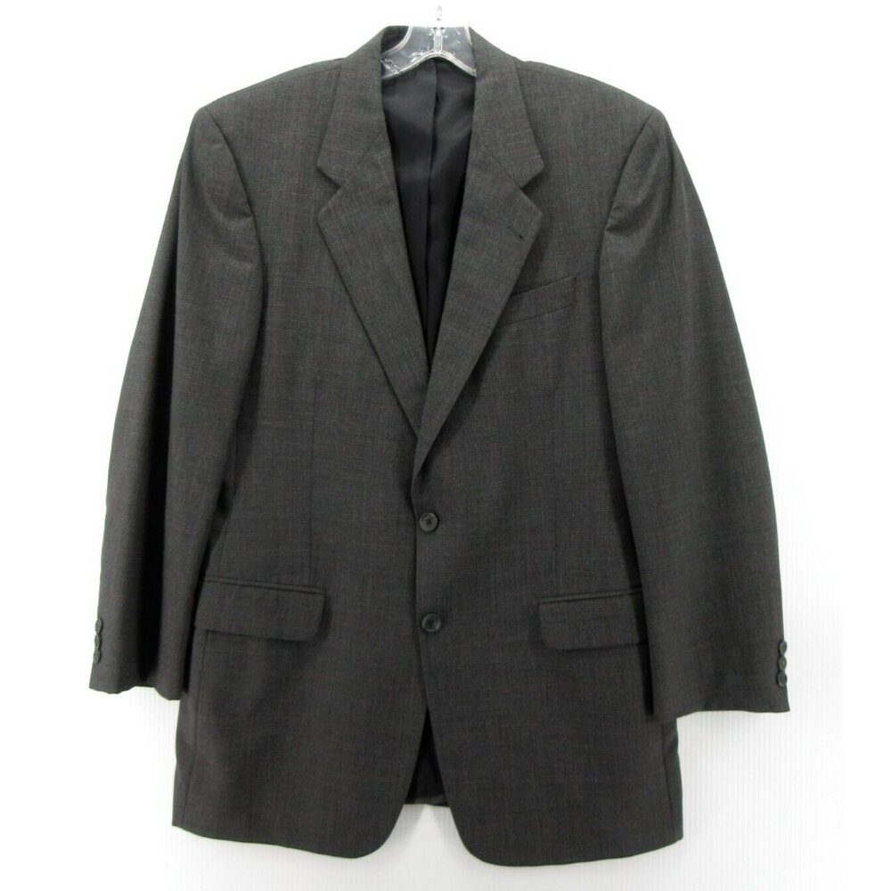 Kilgour French & Stanbury Sport Coat 42 Barneys Blazer Wool Windowpane